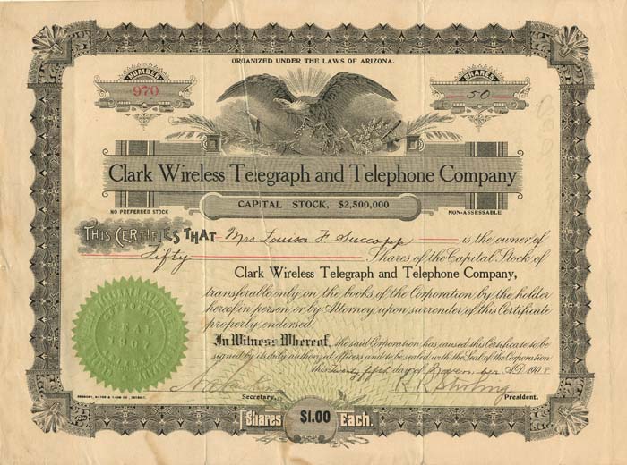 Clark Wireless Telegraph and Telephone Co.